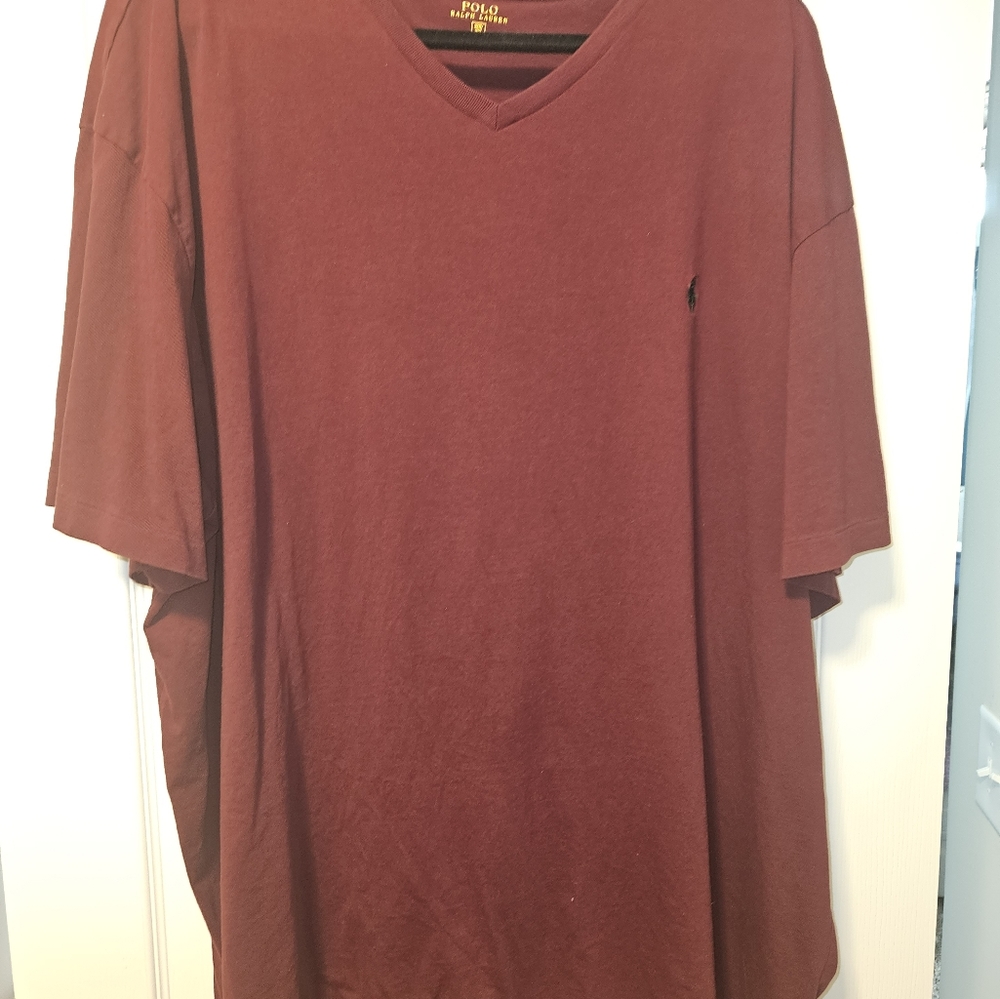Polo ralph lauren v neck t shirt 3xlt